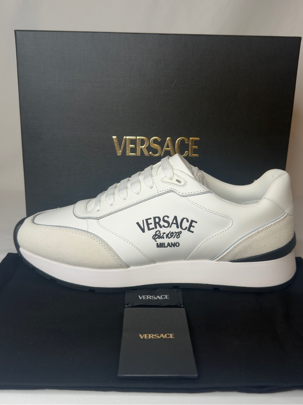 Versace Milano Runner Sneakers EU 46 1021242